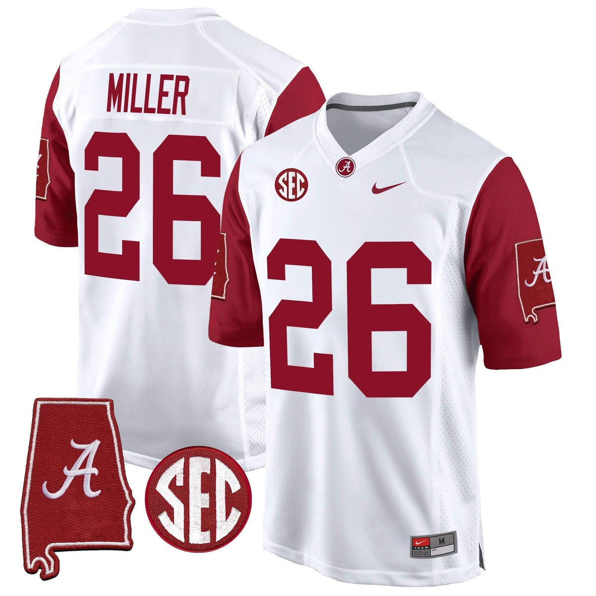 ACT 2024 Alabama Map Patch Game Jersey