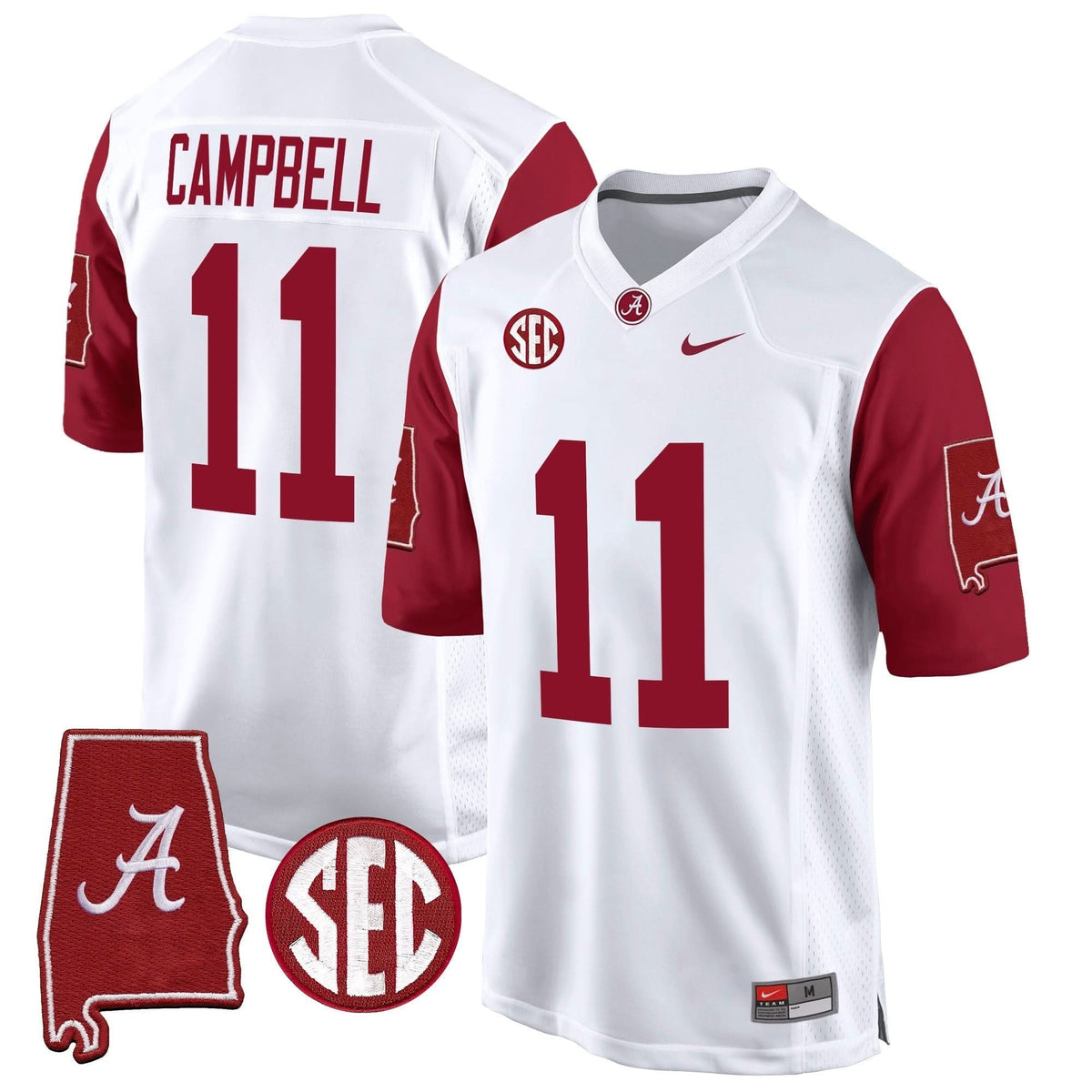 ACT 2024 Alabama Map Patch Game Jersey