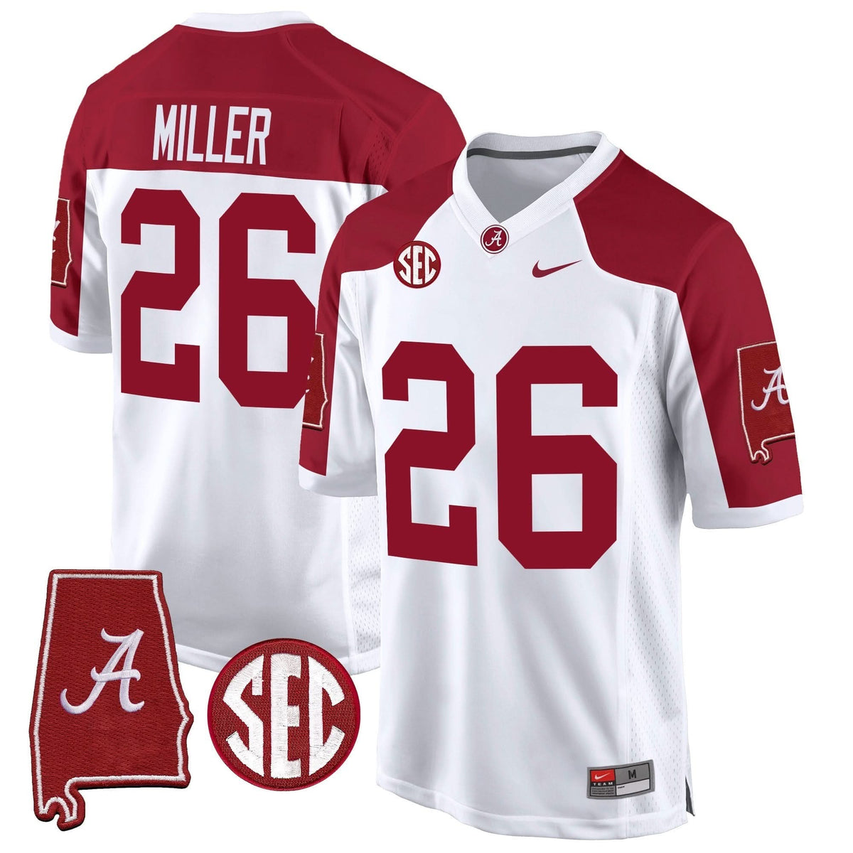 ACT 2024 Alabama Map Patch Game Jersey