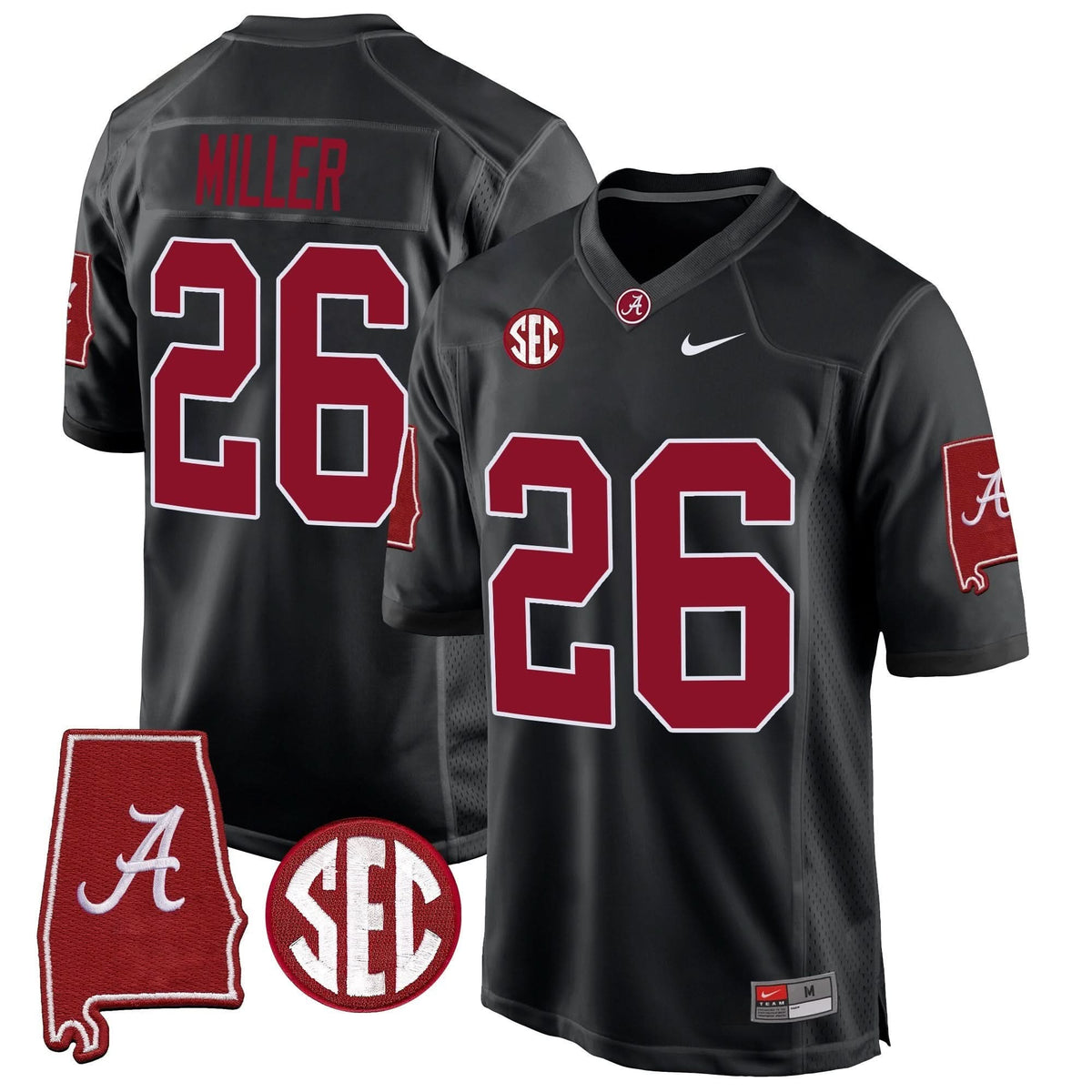 ACT 2024 Alabama Map Patch Game Jersey