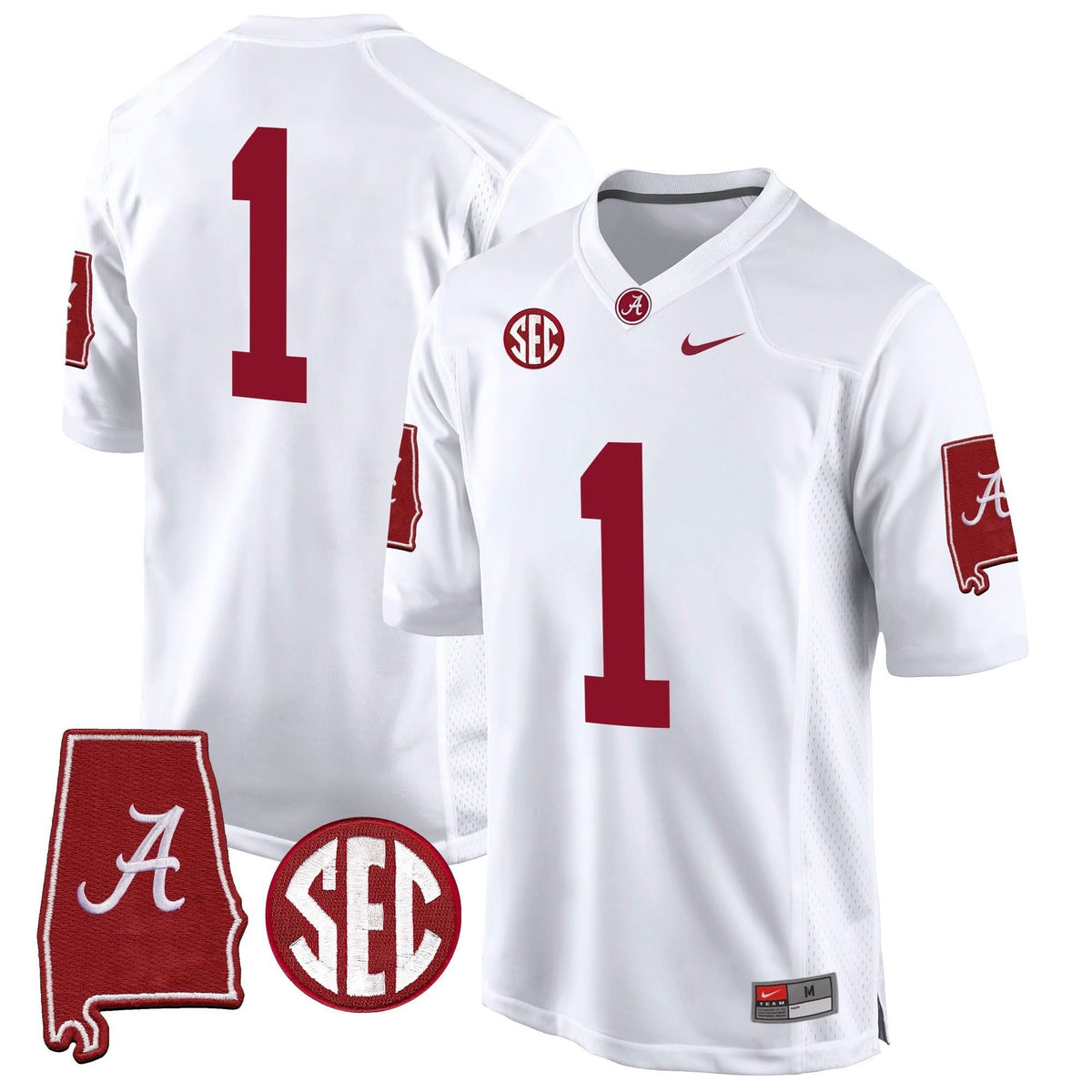 ACT 2024 Alabama Map Patch Game Jersey