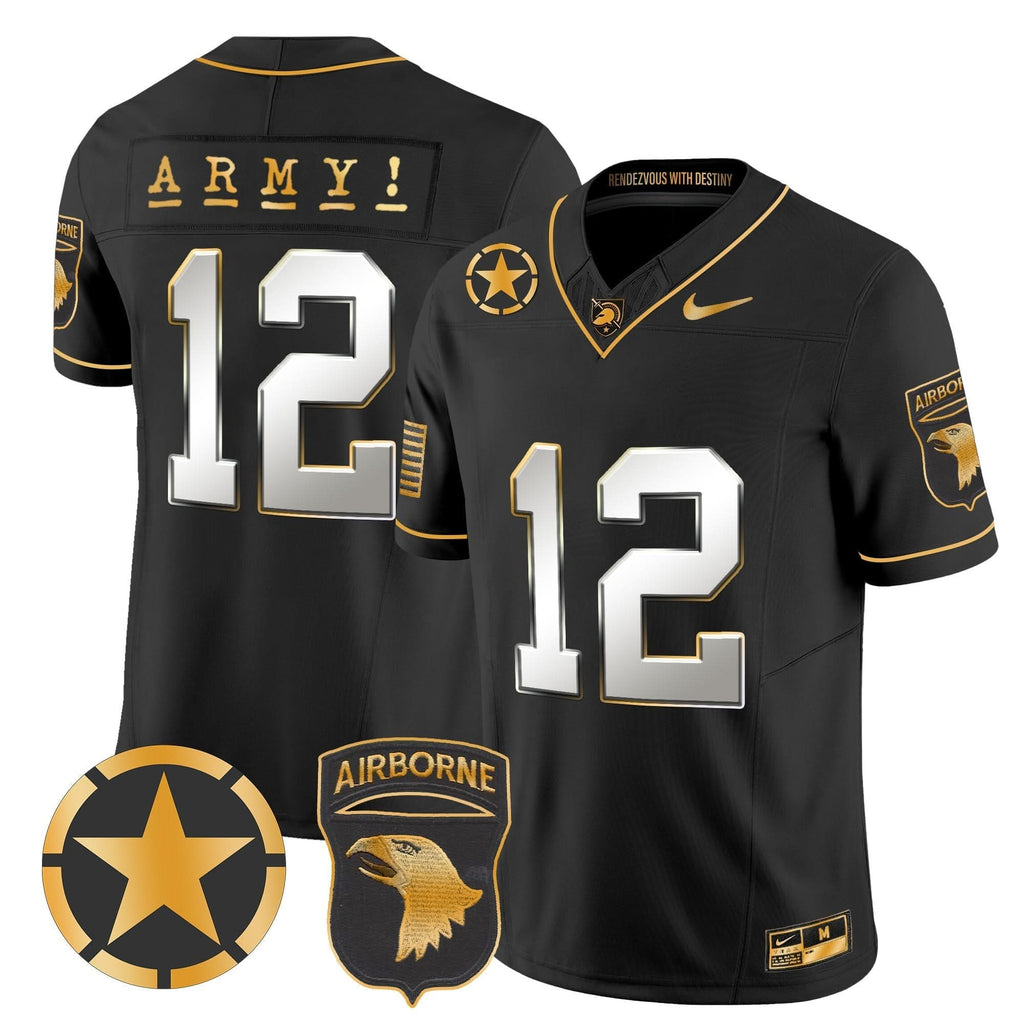 ABK 101st Airborne Division Patch 2024 Gold Vapor Limited Jersey