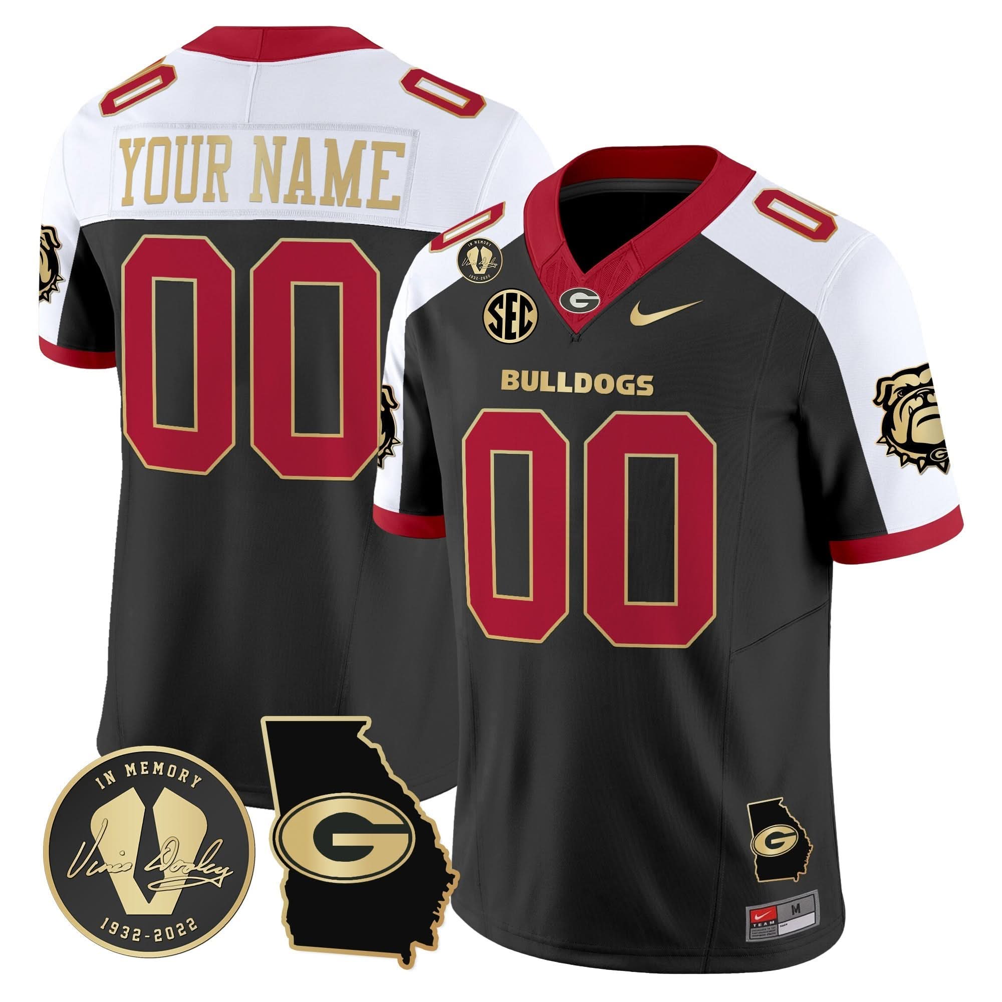 GB 2024 Vapor Limited Custom Jersey V5- Georgia Map