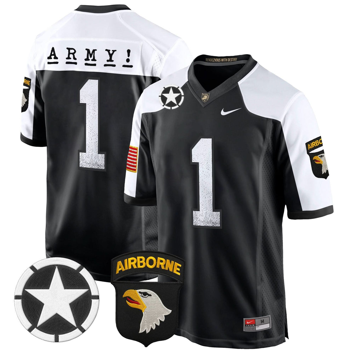 ABK 101st Airborne Division Patch 2024 Game Jersey