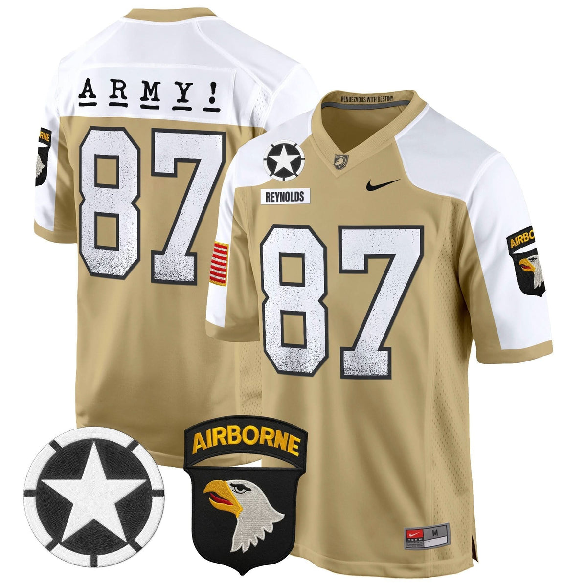 ABK 101st Airborne Division Patch 2024 Game Jersey
