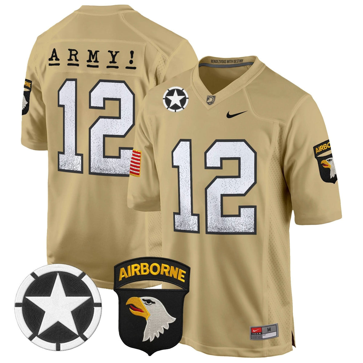 ABK 101st Airborne Division Patch 2024 Game Jersey