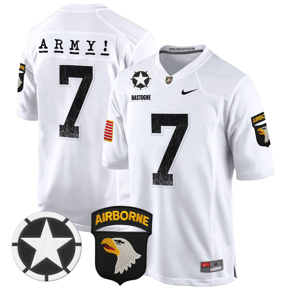 ABK 101st Airborne Division Patch 2024 Game Jersey
