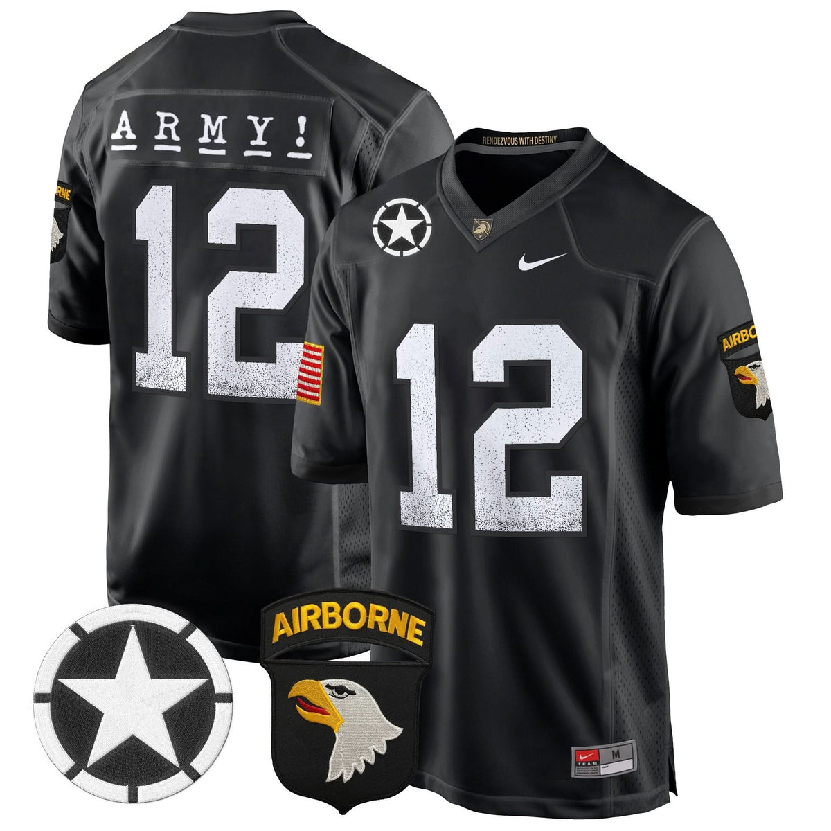 ABK 101st Airborne Division Patch 2024 Game Jersey