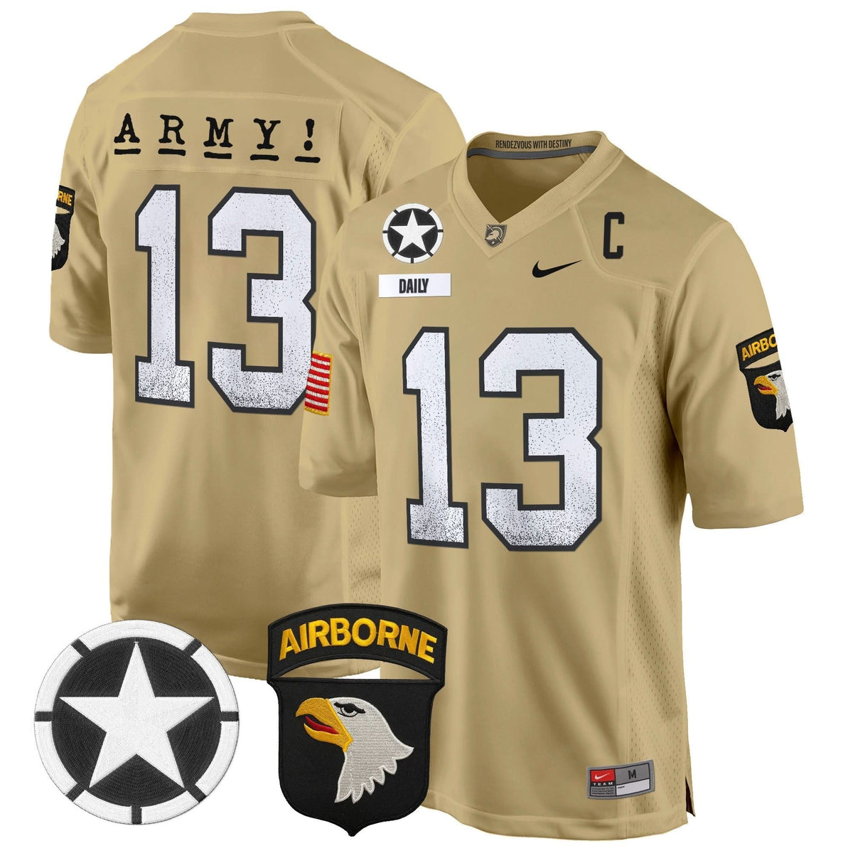 ABK 101st Airborne Division Patch 2024 Game Jersey