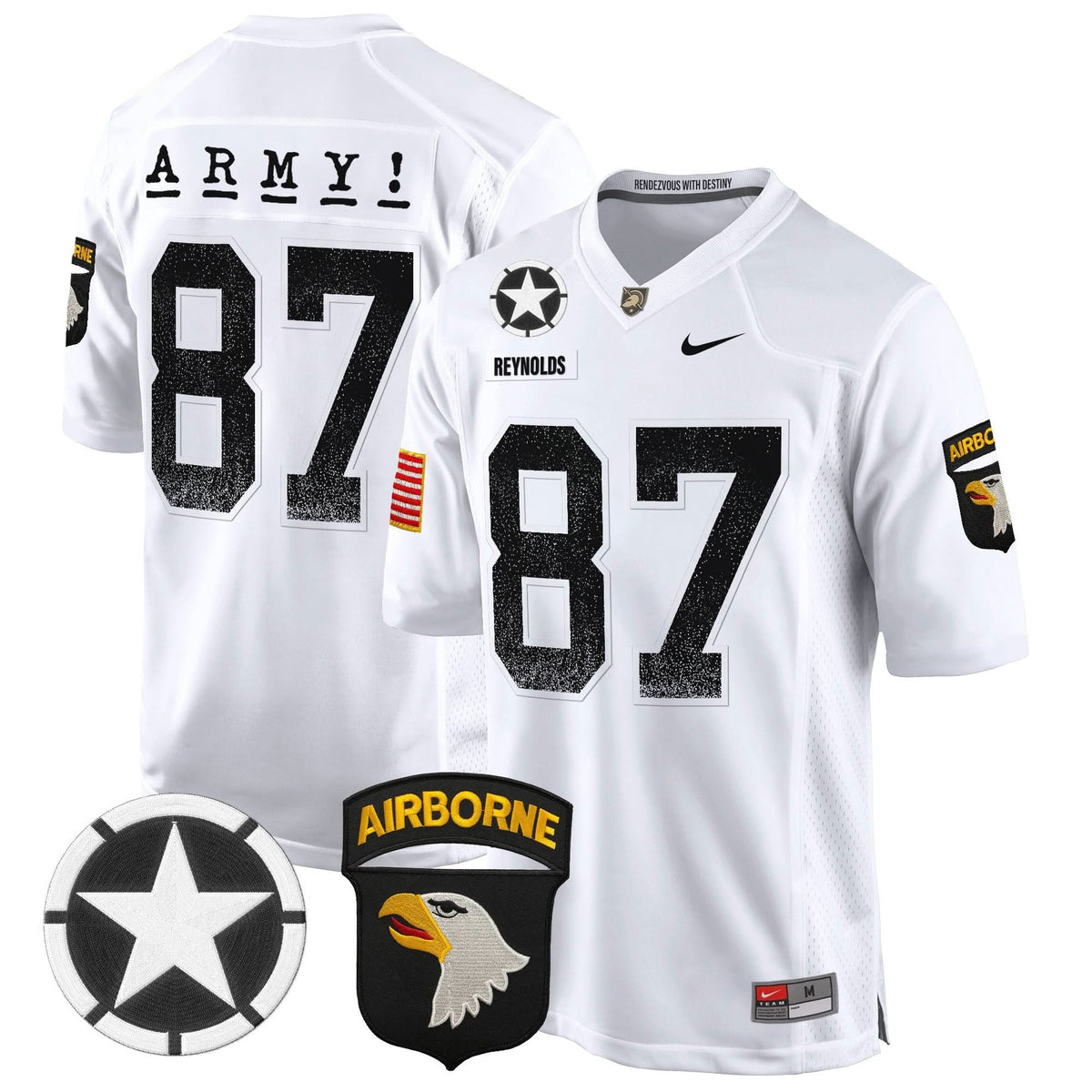 ABK 101st Airborne Division Patch 2024 Game Jersey
