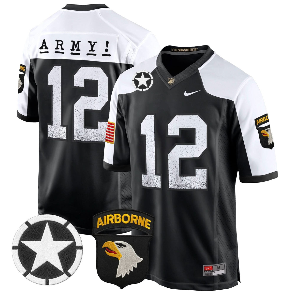 ABK 101st Airborne Division Patch 2024 Game Jersey