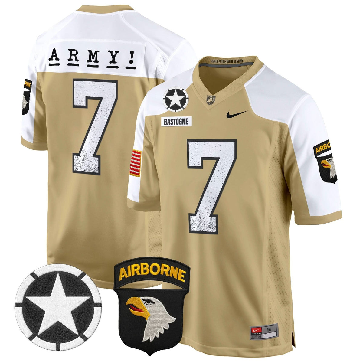 ABK 101st Airborne Division Patch 2024 Game Jersey
