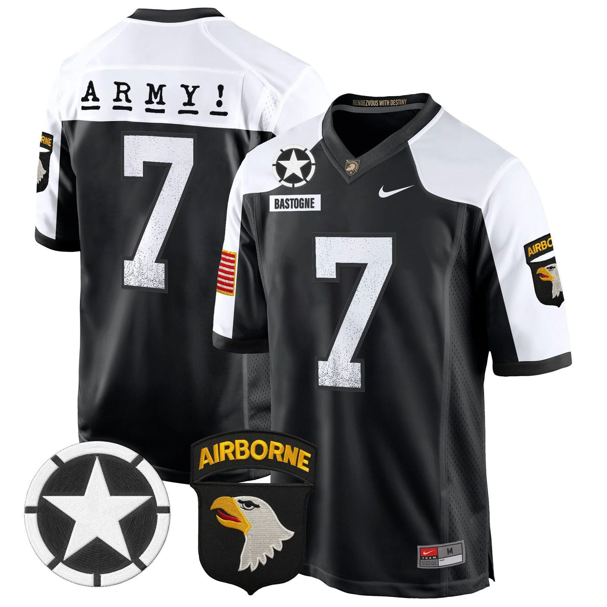 ABK 101st Airborne Division Patch 2024 Game Jersey
