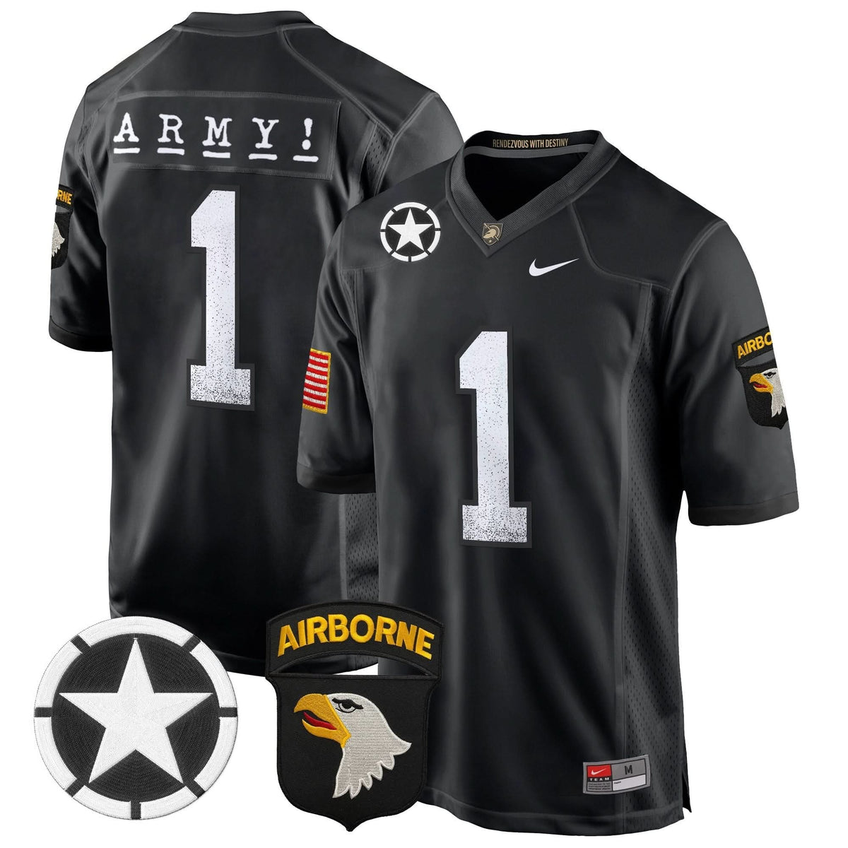 ABK 101st Airborne Division Patch 2024 Game Jersey