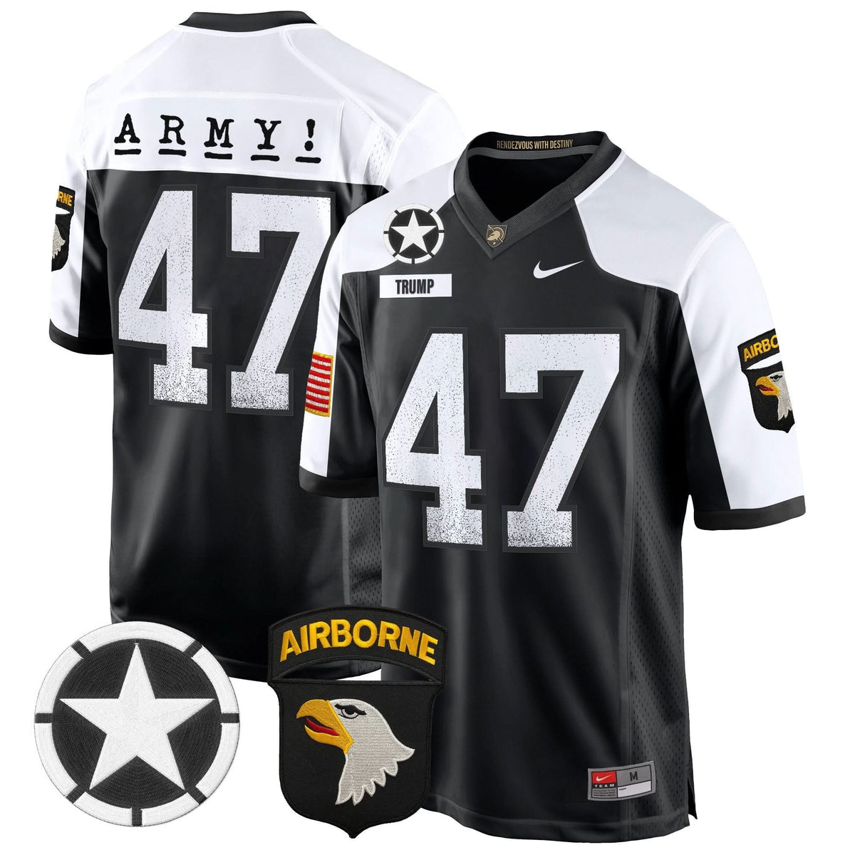 ABK 101st Airborne Division Patch 2024 Game Jersey
