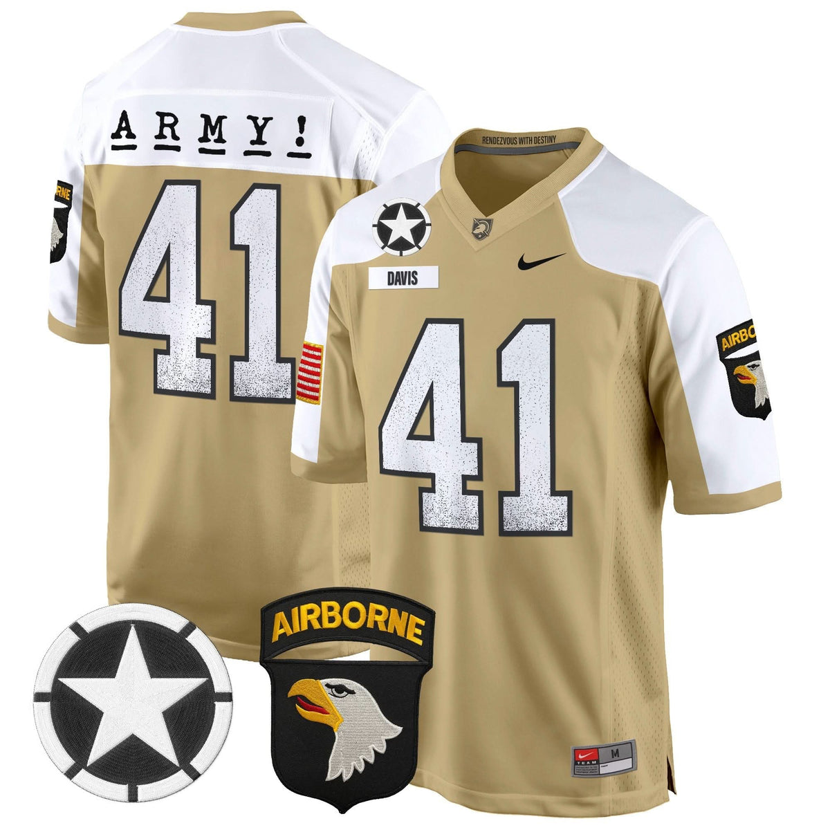 ABK 101st Airborne Division Patch 2024 Game Jersey