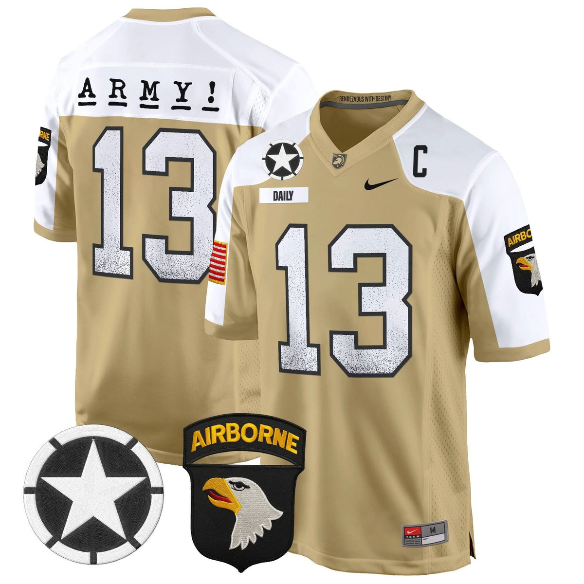 ABK 101st Airborne Division Patch 2024 Game Jersey