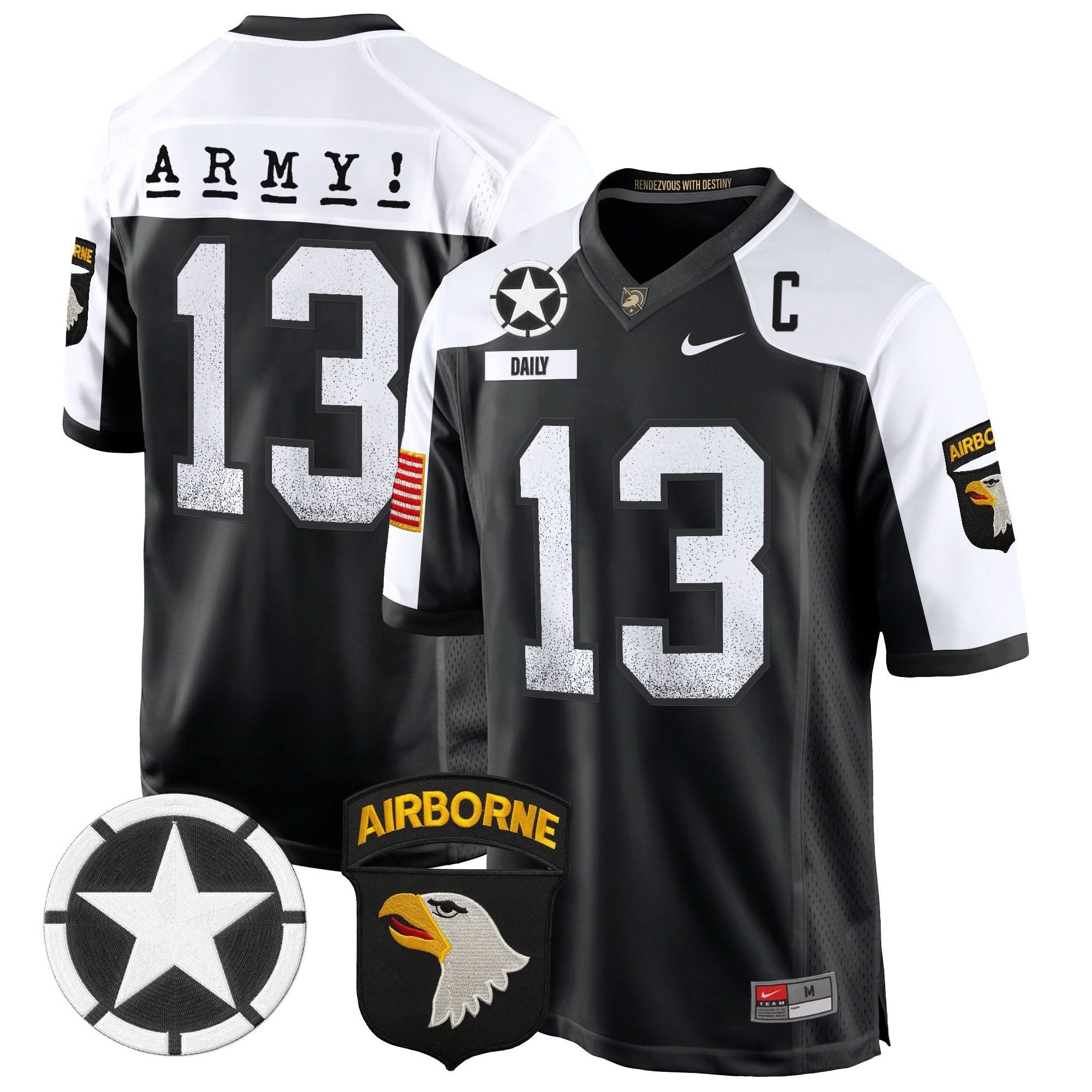 ABK 101st Airborne Division Patch 2024 Game Jersey