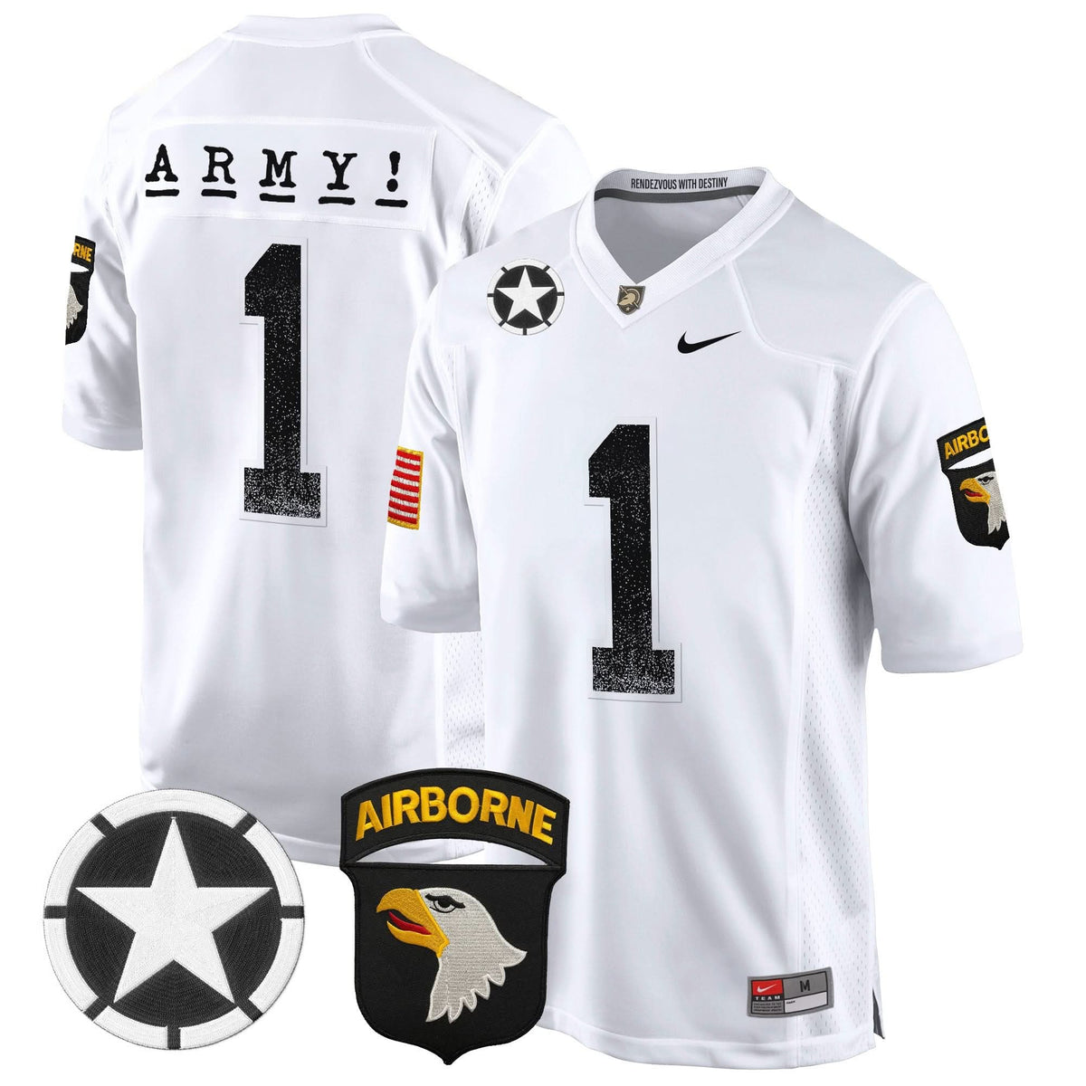 ABK 101st Airborne Division Patch 2024 Game Jersey