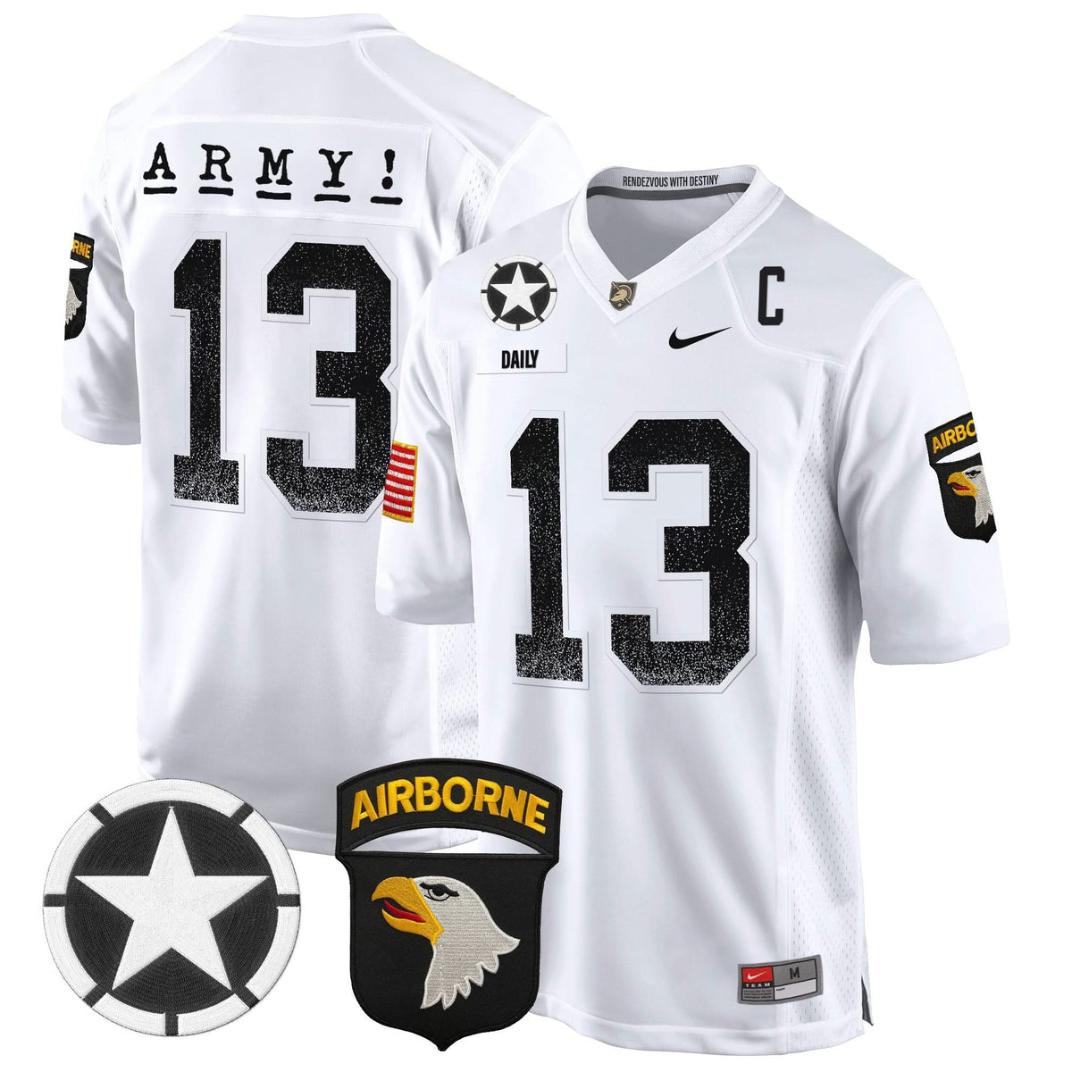 ABK 101st Airborne Division Patch 2024 Game Jersey