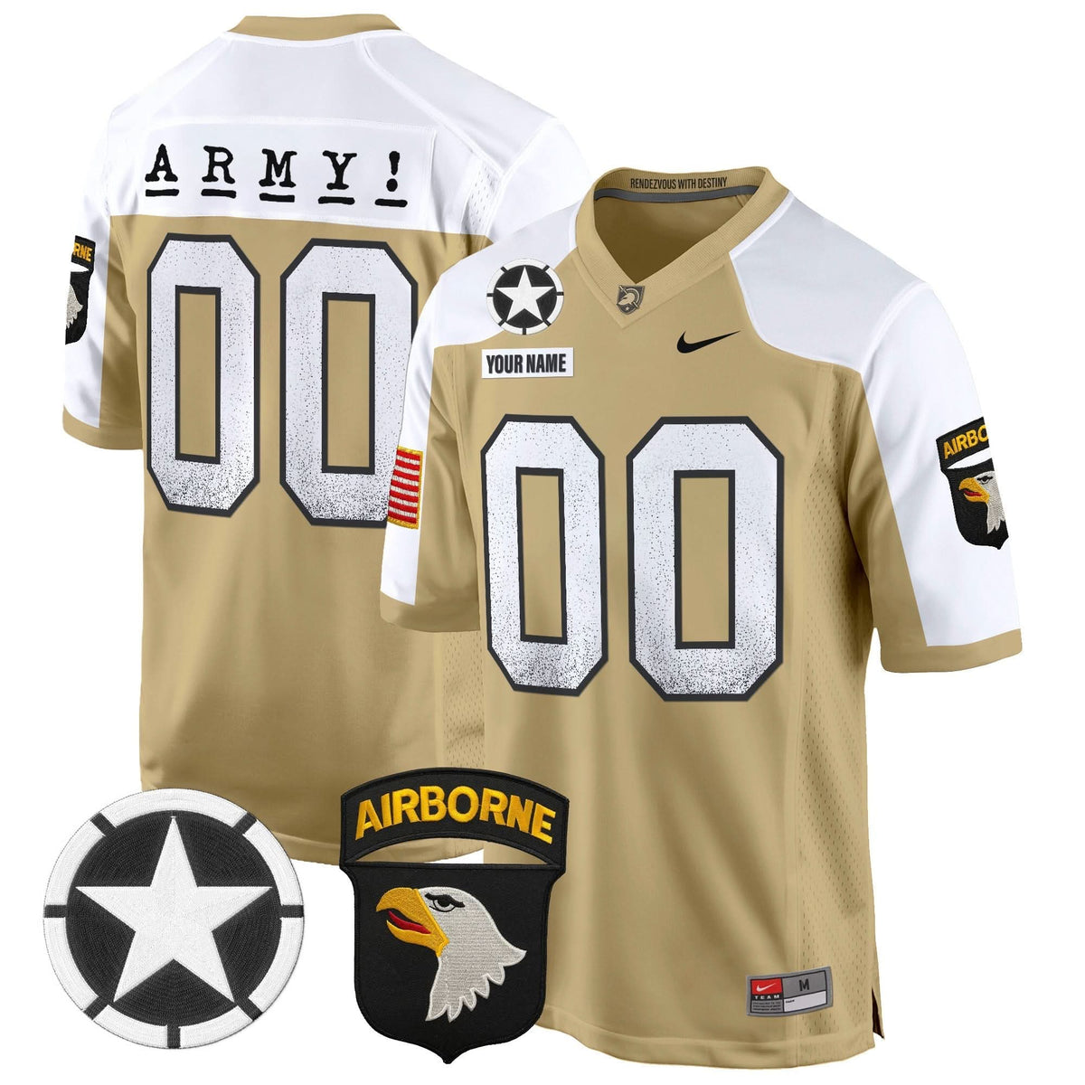 ABK 101st Airborne Division Patch 2024 Game Custom Jersey