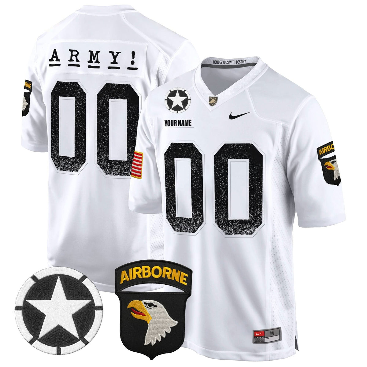 ABK 101st Airborne Division Patch 2024 Game Custom Jersey