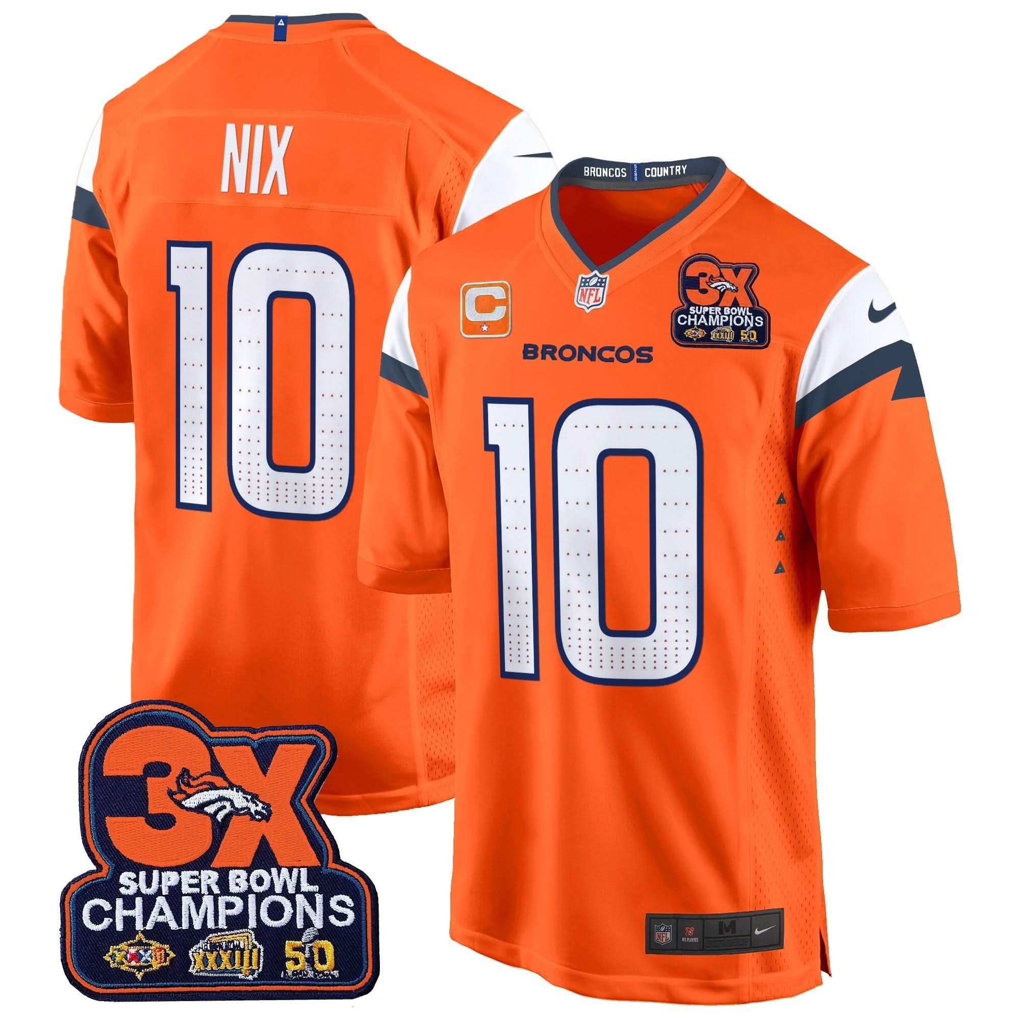 DB 3-Time Champions Patch Game Jersey - Al Stitched