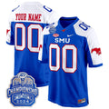 SMU 2024 ACC Championship Patch Game Custom Jersey