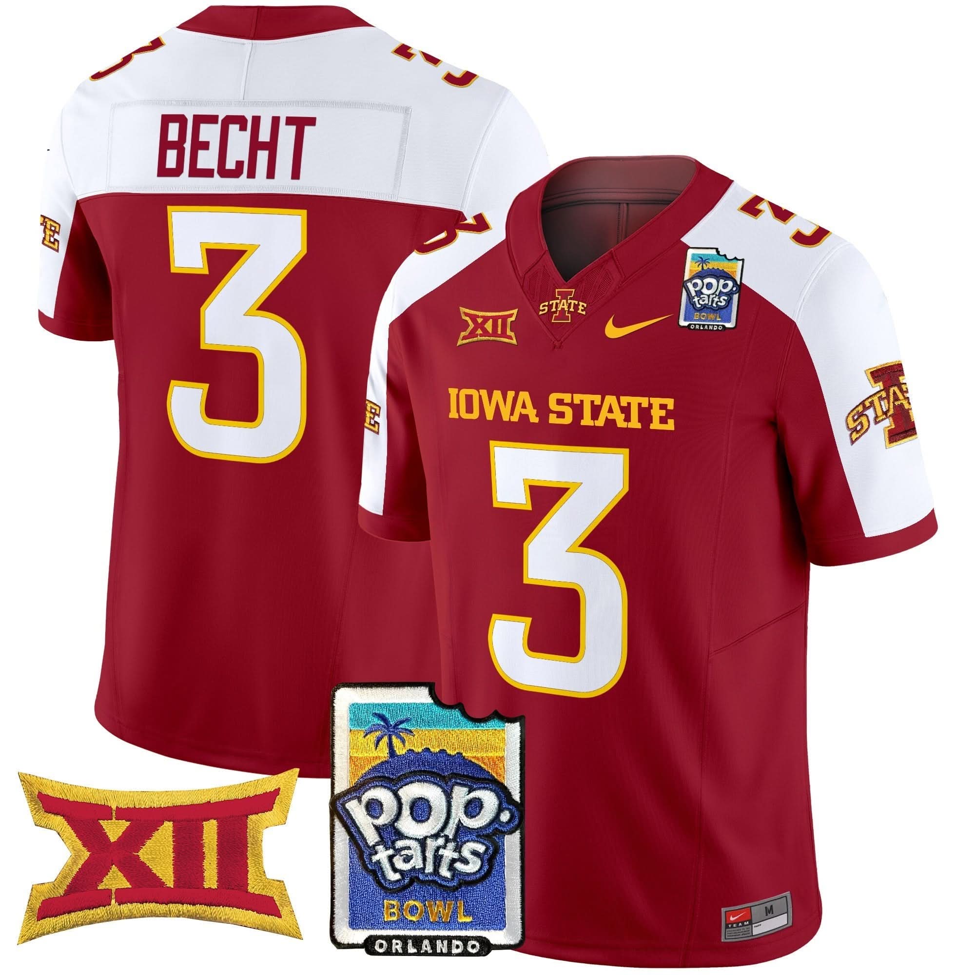 ISC 2025 PopTarts Bowl Patch Vapor Limited Jersey