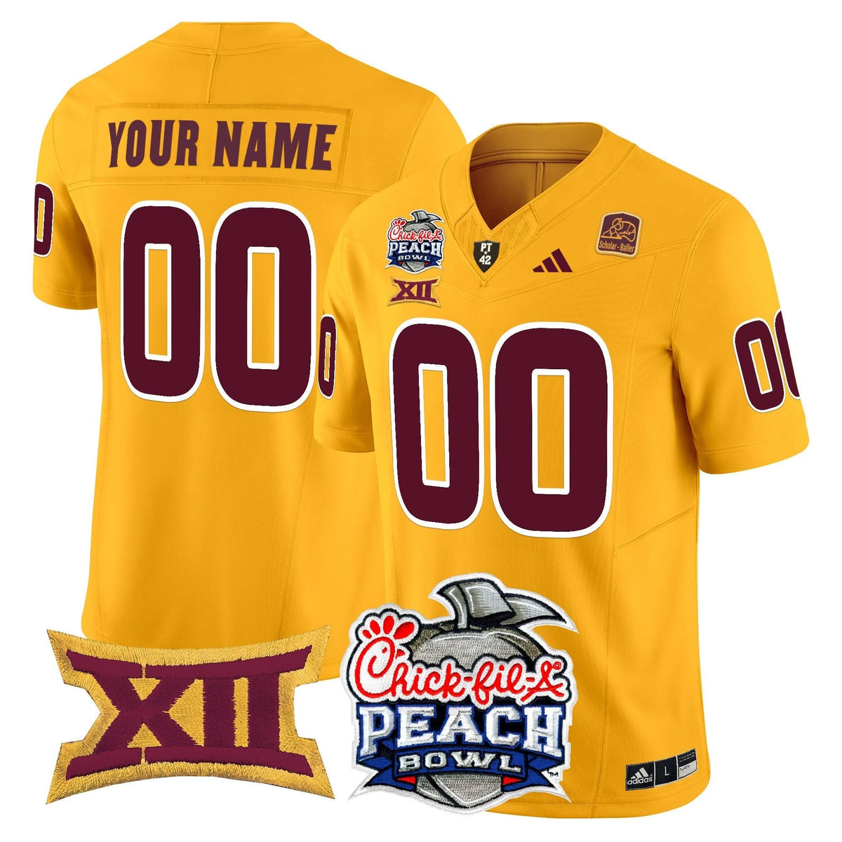 ASSD 2025 Peach Bowl Vapor Limited Custom Jersey