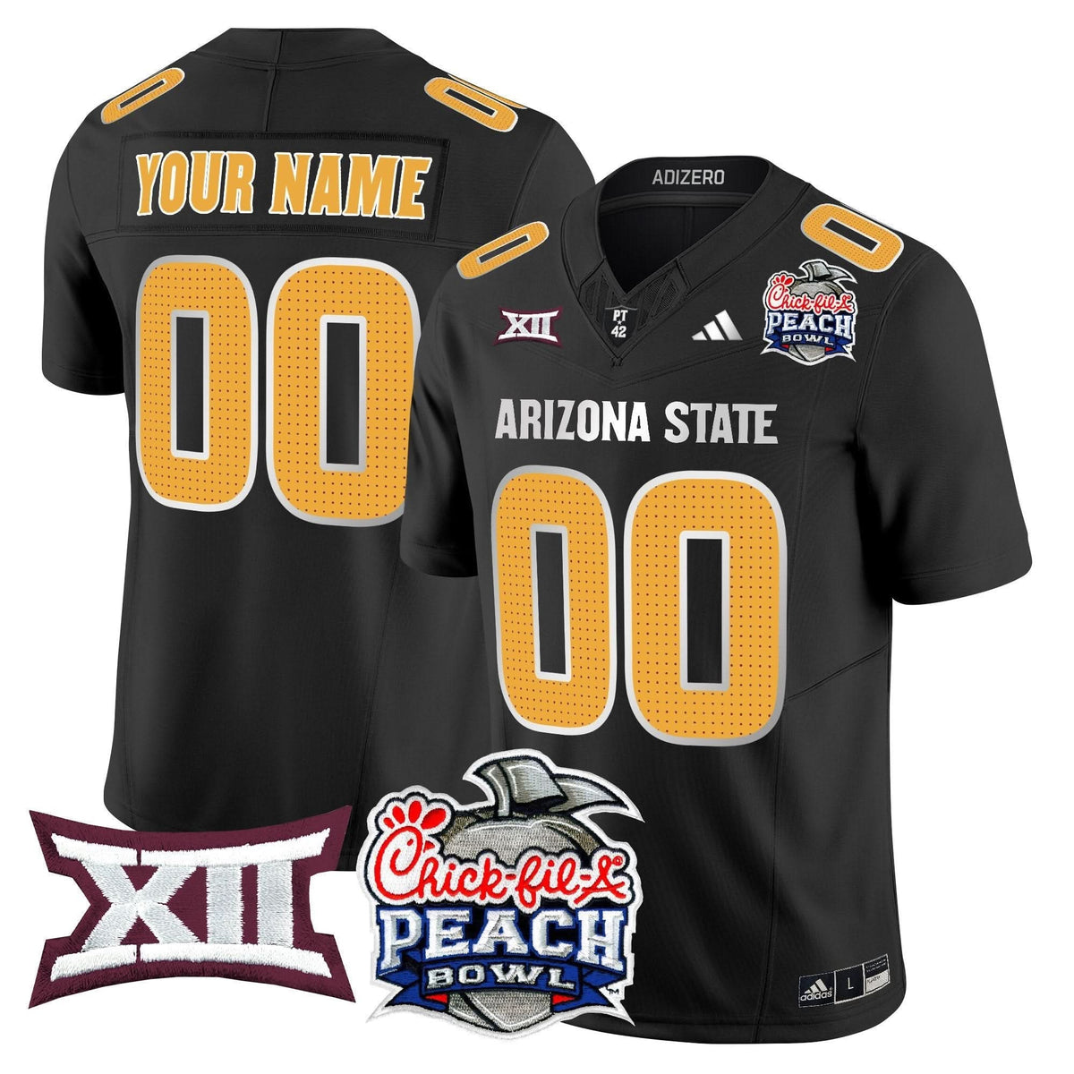 ASSD 2025 Peach Bowl Vapor Limited Custom Jersey V2