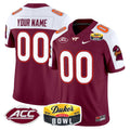 VTH 2025 Duke's Mayo Bowl Patch Vapor Limited Custom Jersey