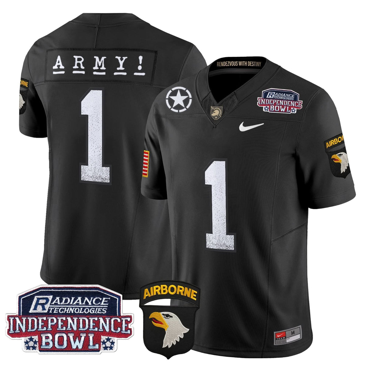 ABK Independence Bowl Patch 2024 Vapor Limited Jersey