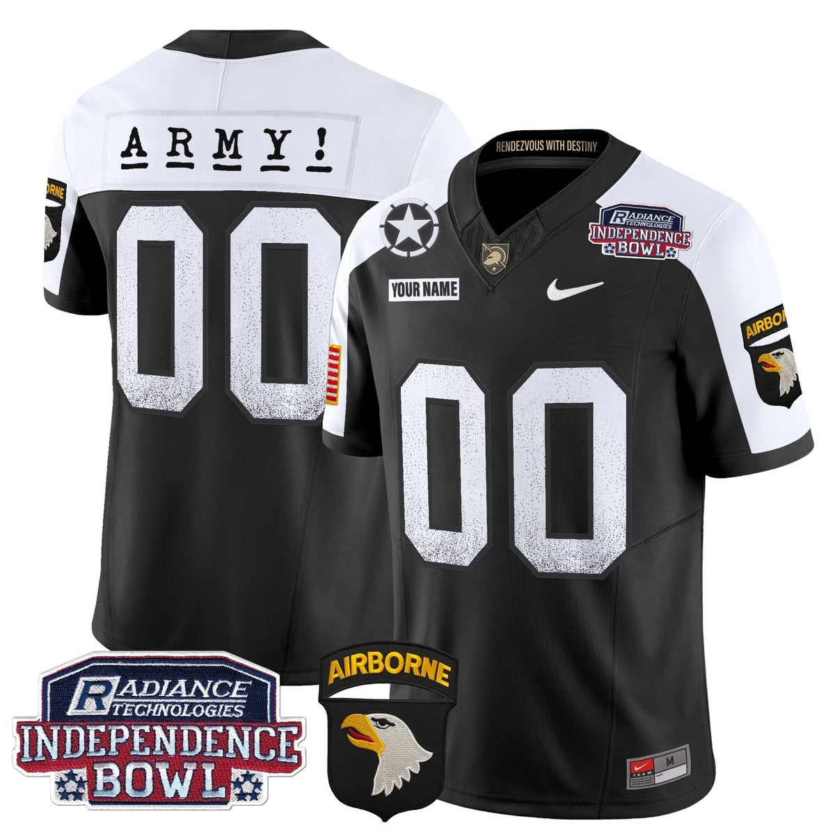 ABK Independence Bowl Patch 2024 Vapor Limited Custom Jersey