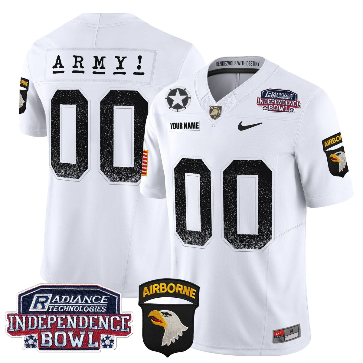 ABK Independence Bowl Patch 2024 Vapor Limited Custom Jersey