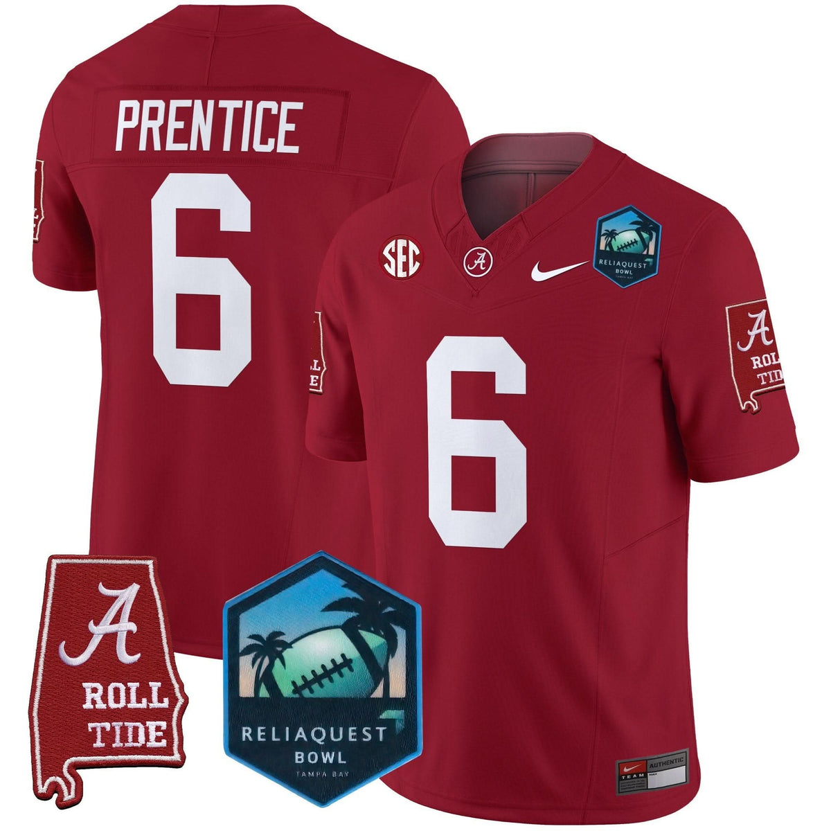 ACT 2025 ReliaQuest Bowl Patch Vapor Limited Jersey