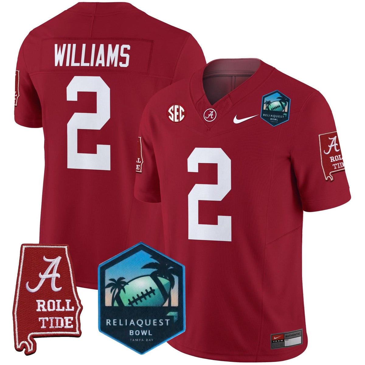 ACT 2025 ReliaQuest Bowl Patch Vapor Limited Jersey
