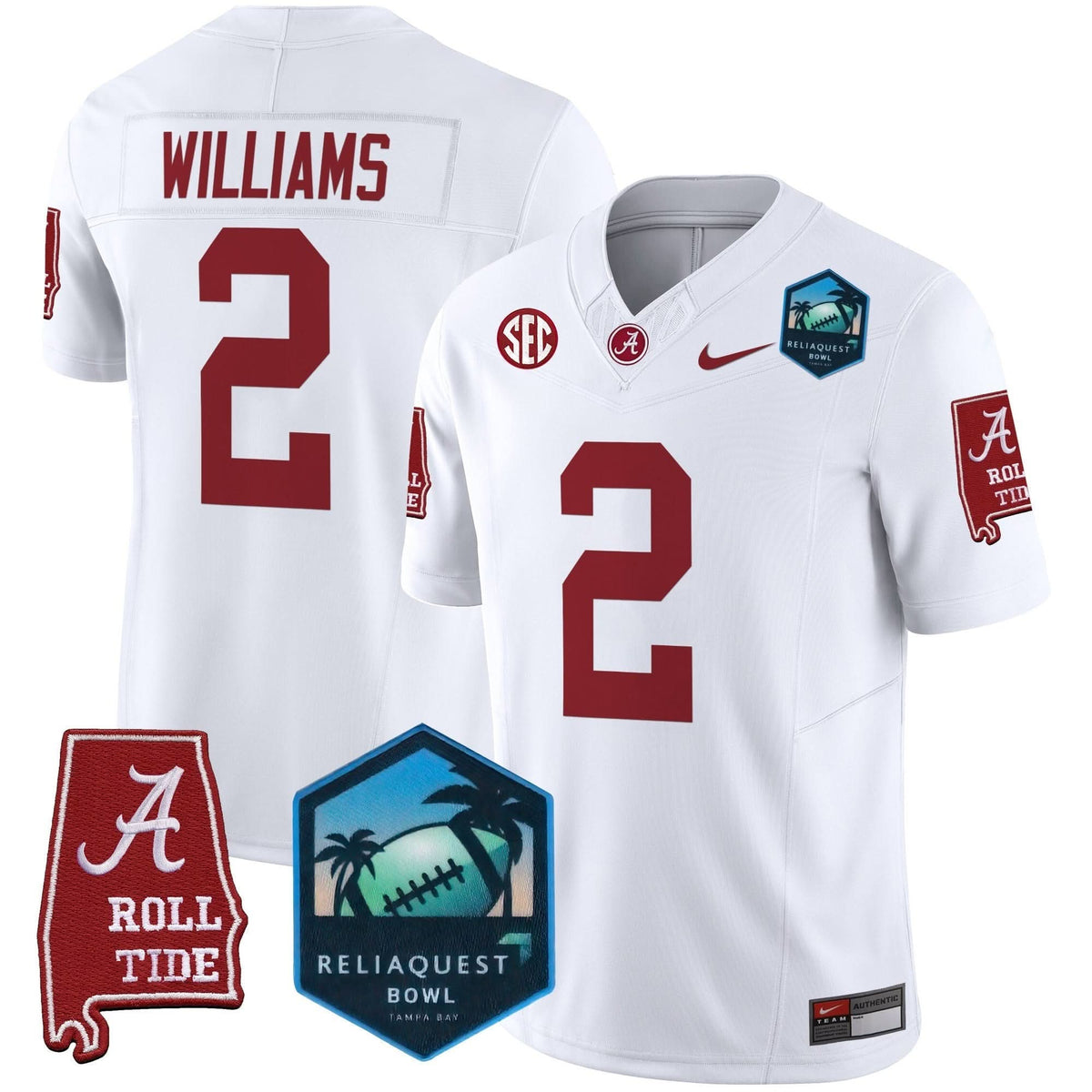 ACT 2025 ReliaQuest Bowl Patch Vapor Limited Jersey