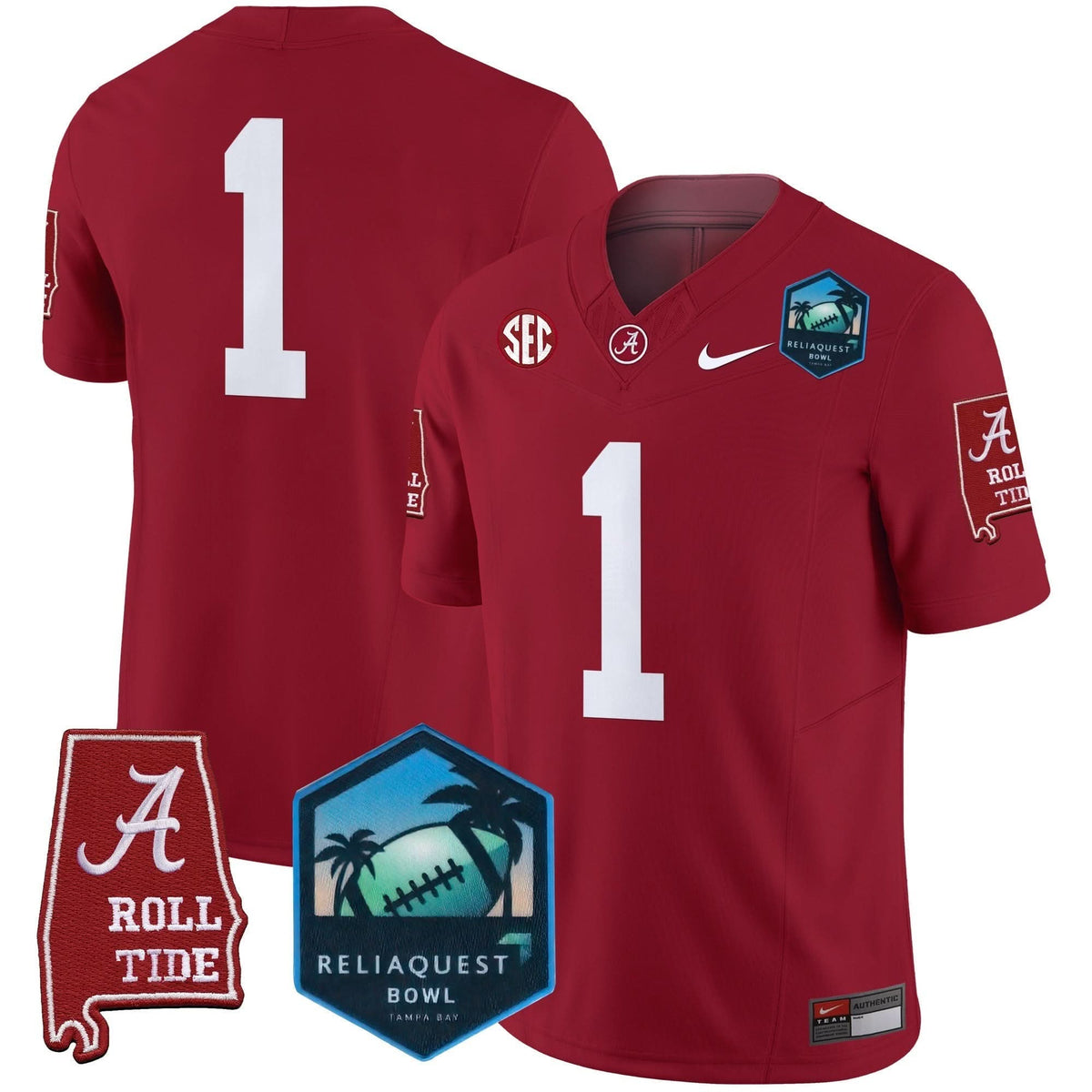 ACT 2025 ReliaQuest Bowl Patch Vapor Limited Jersey