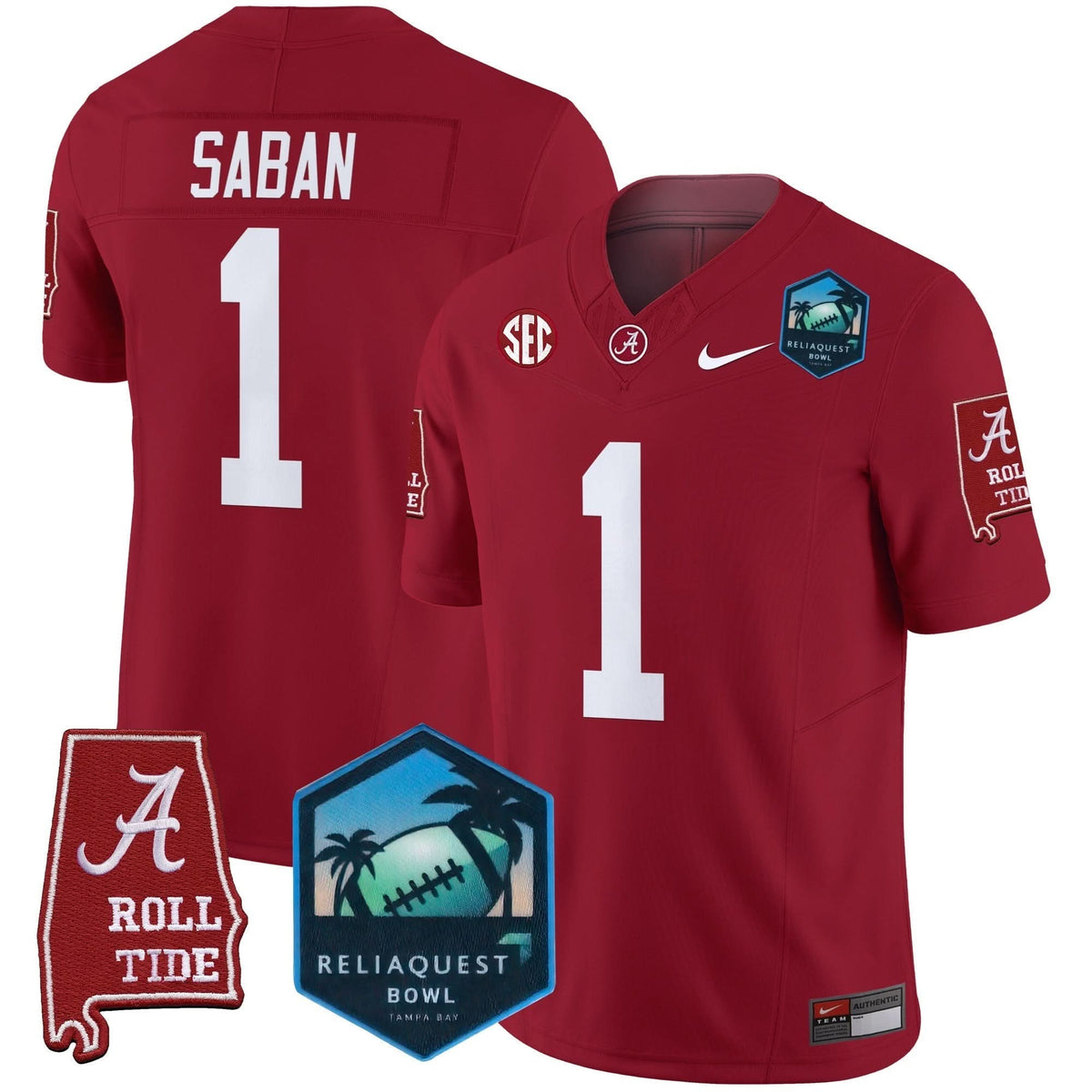 ACT 2025 ReliaQuest Bowl Patch Vapor Limited Jersey