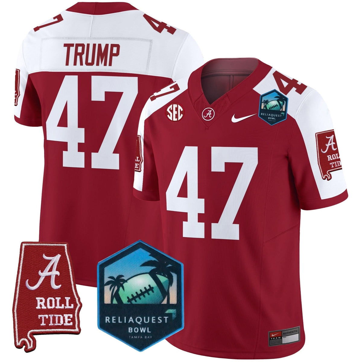 ACT 2025 ReliaQuest Bowl Patch Vapor Limited Jersey