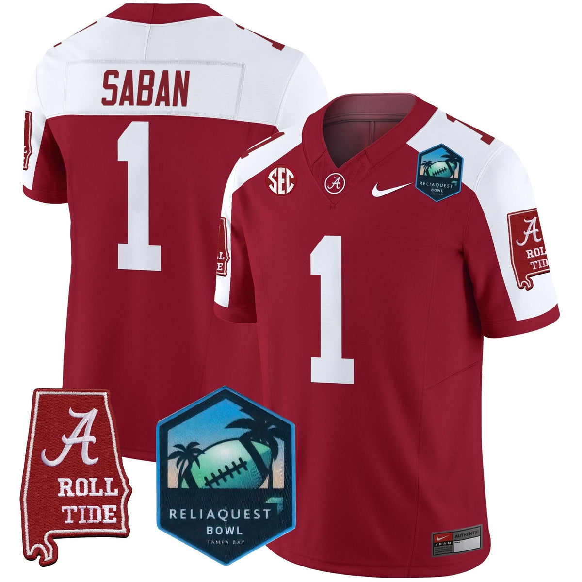 ACT 2025 ReliaQuest Bowl Patch Vapor Limited Jersey