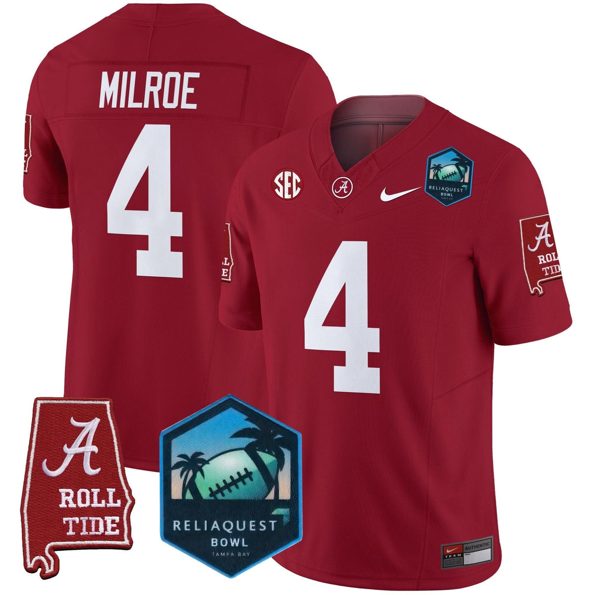 ACT 2025 ReliaQuest Bowl Patch Vapor Limited Jersey