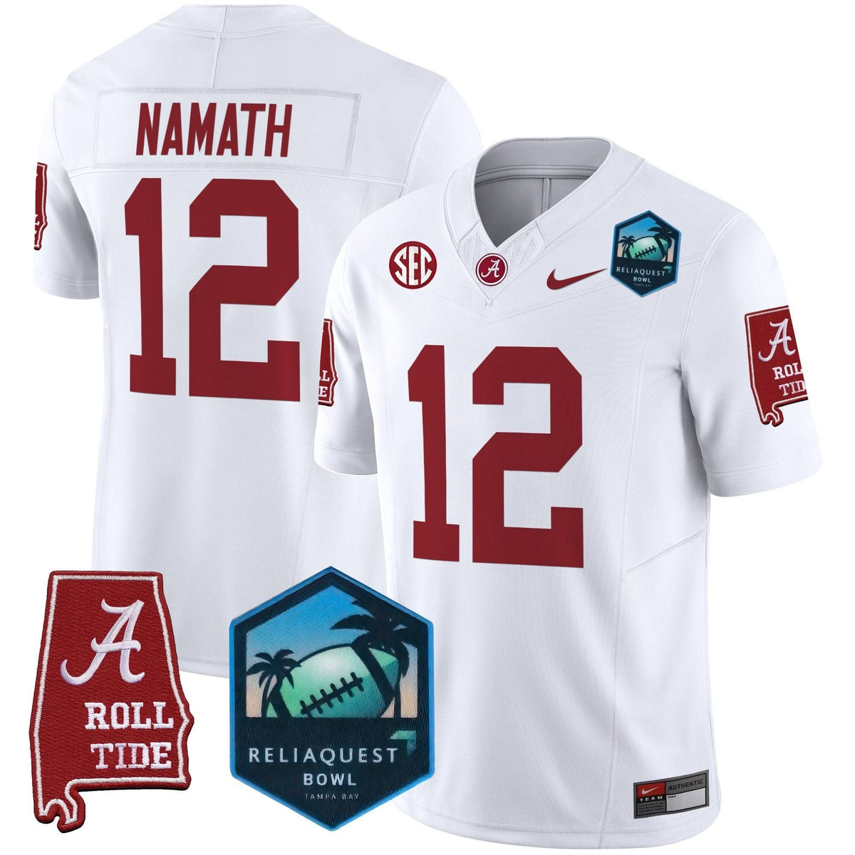 ACT 2025 ReliaQuest Bowl Patch Vapor Limited Jersey