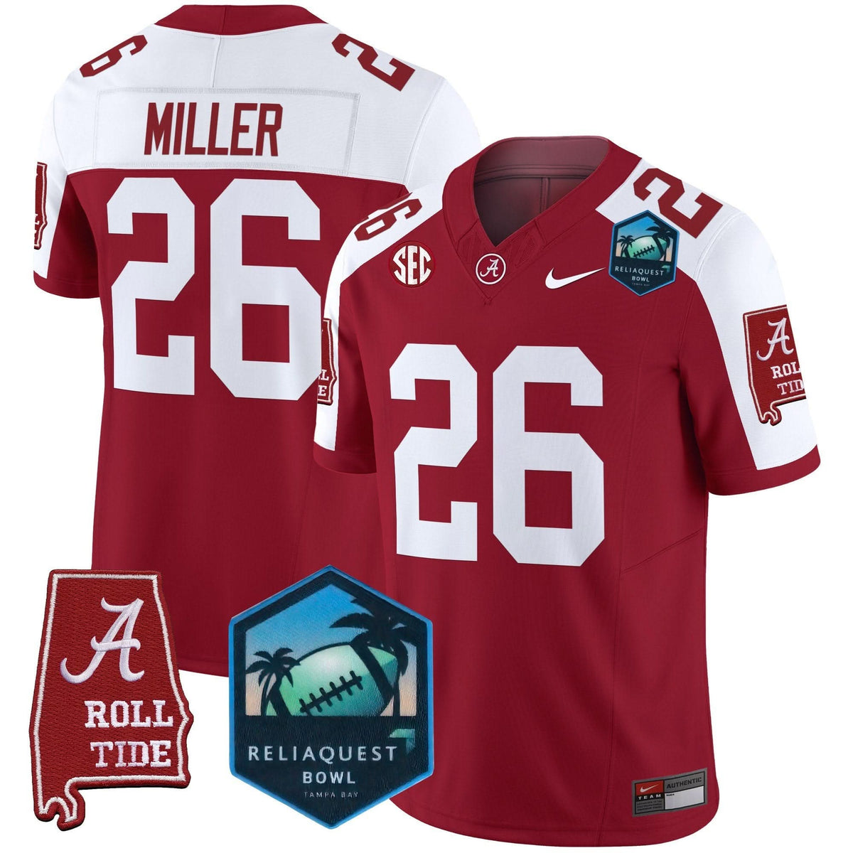 ACT 2025 ReliaQuest Bowl Patch Vapor Limited Jersey