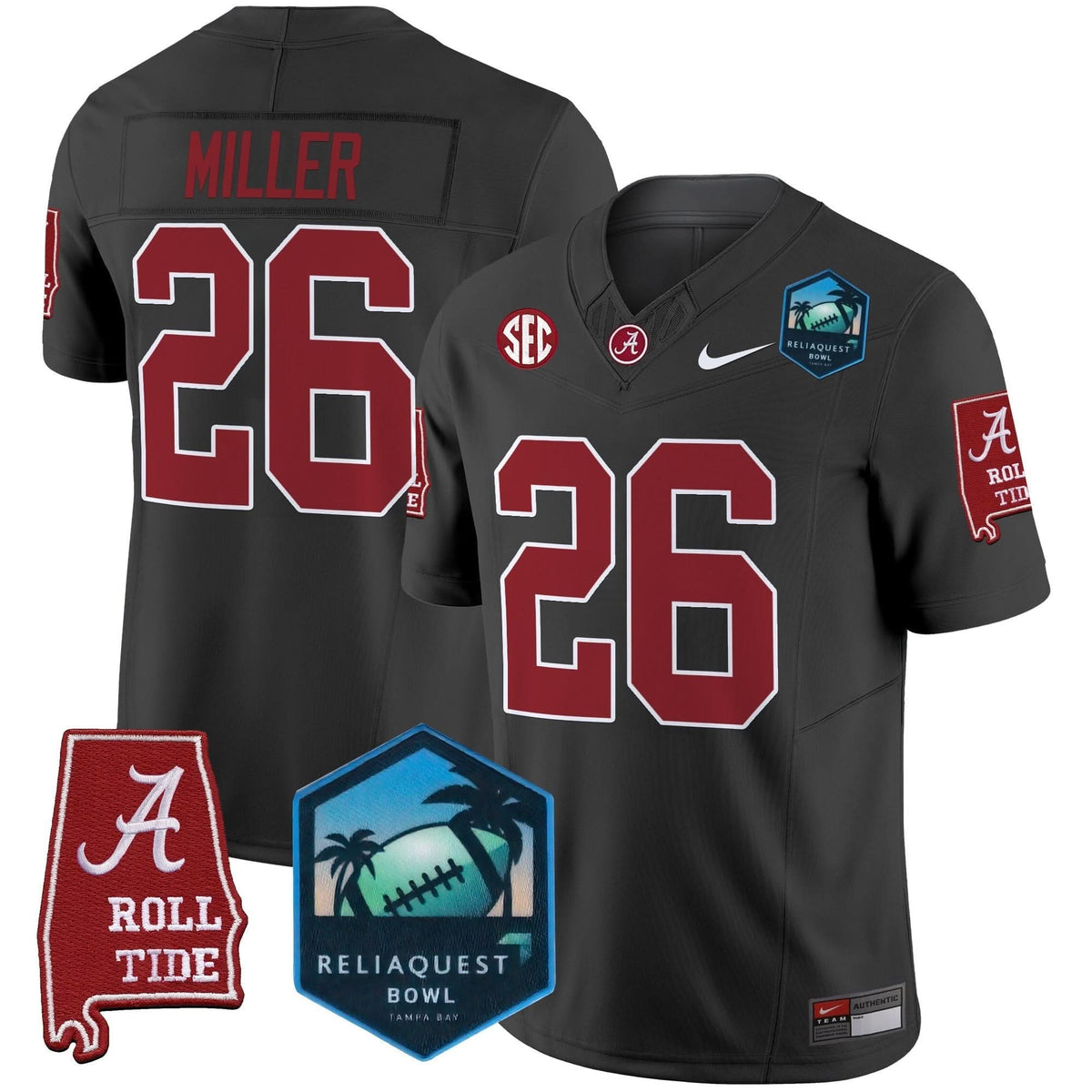 ACT 2025 ReliaQuest Bowl Patch Vapor Limited Jersey