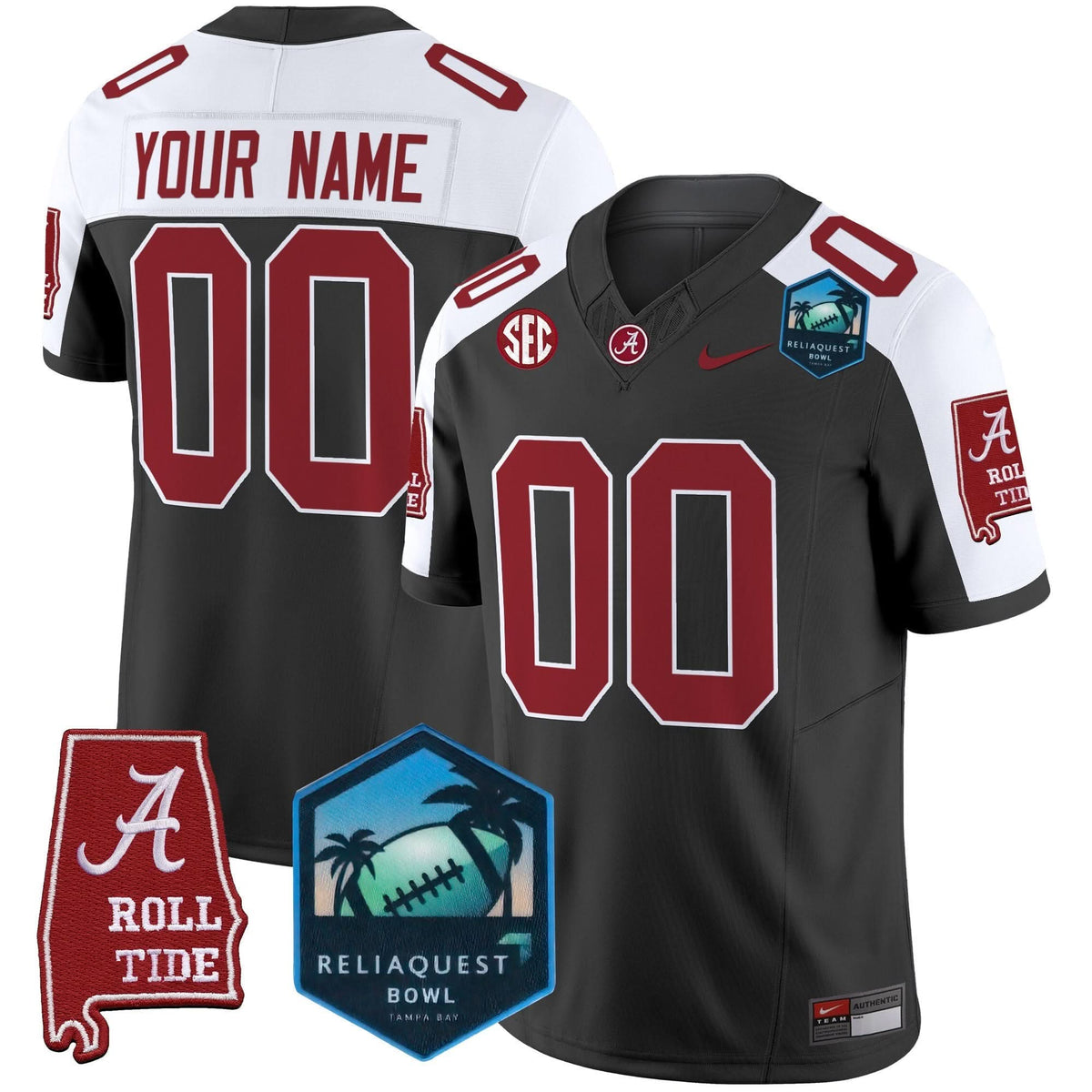 ACT 2025 ReliaQuest Bowl Patch Vapor Limited Custom Jersey