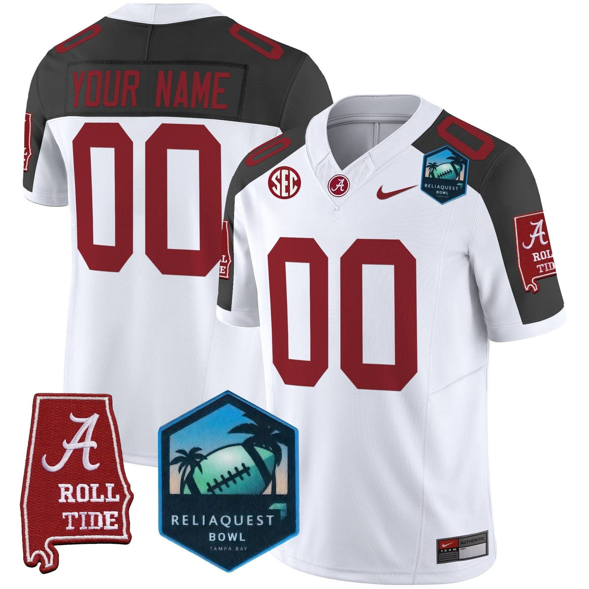 ACT 2025 ReliaQuest Bowl Patch Vapor Limited Custom Jersey