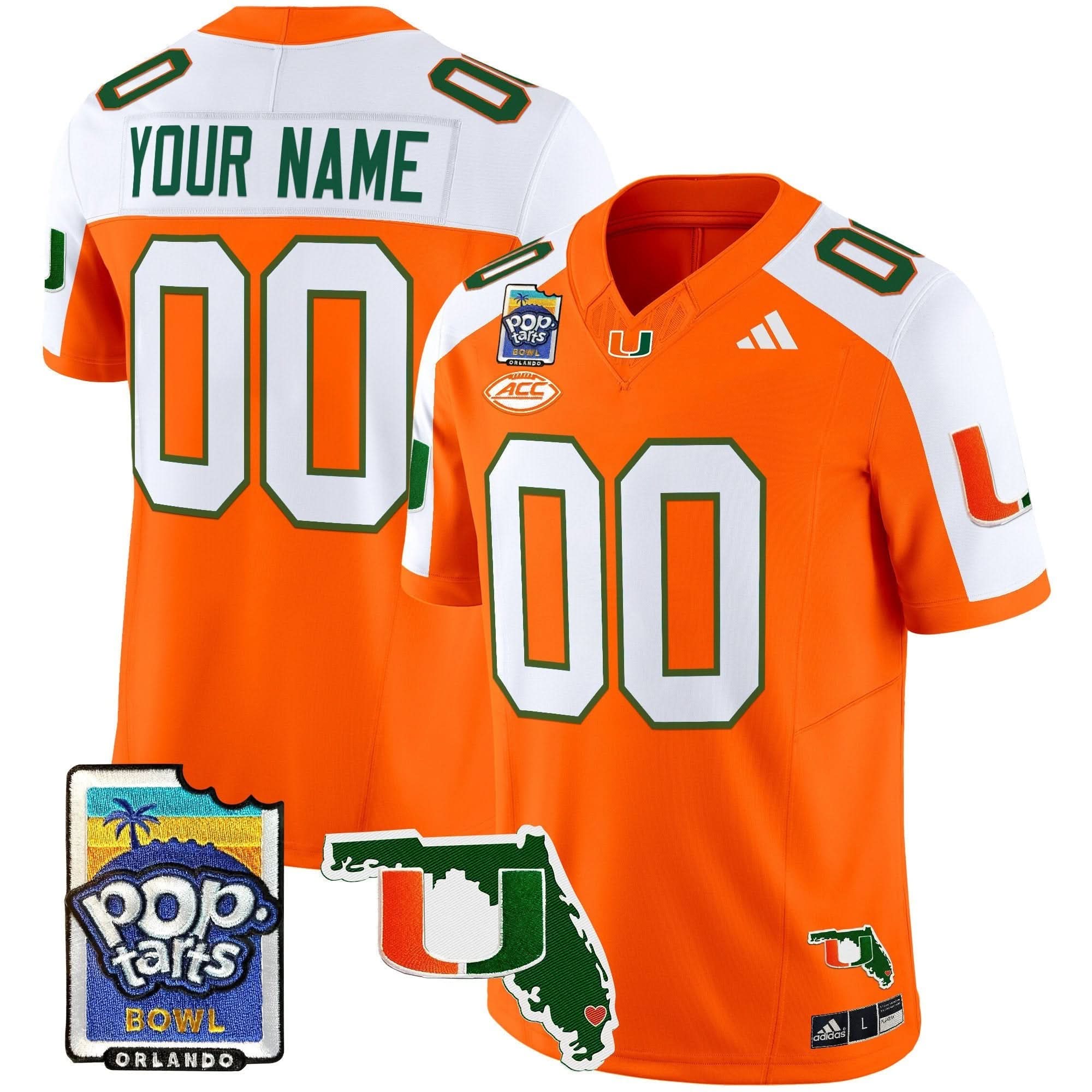 MH 2025 PopTarts Bowl Patch Vapor Limited Custom Jersey