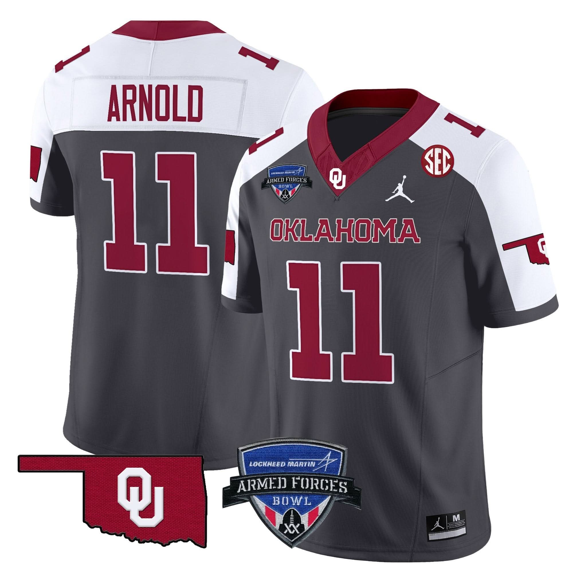 OS 2025 Armed Forces Bowl Patch Vapor Limited Jersey